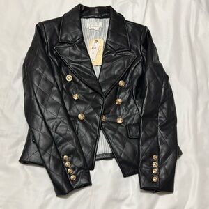 Anthropologie Black Jacket